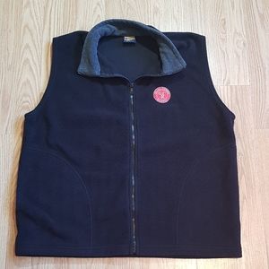 Grand Canyon Railway Fleece Full Zip Vest Tipsy